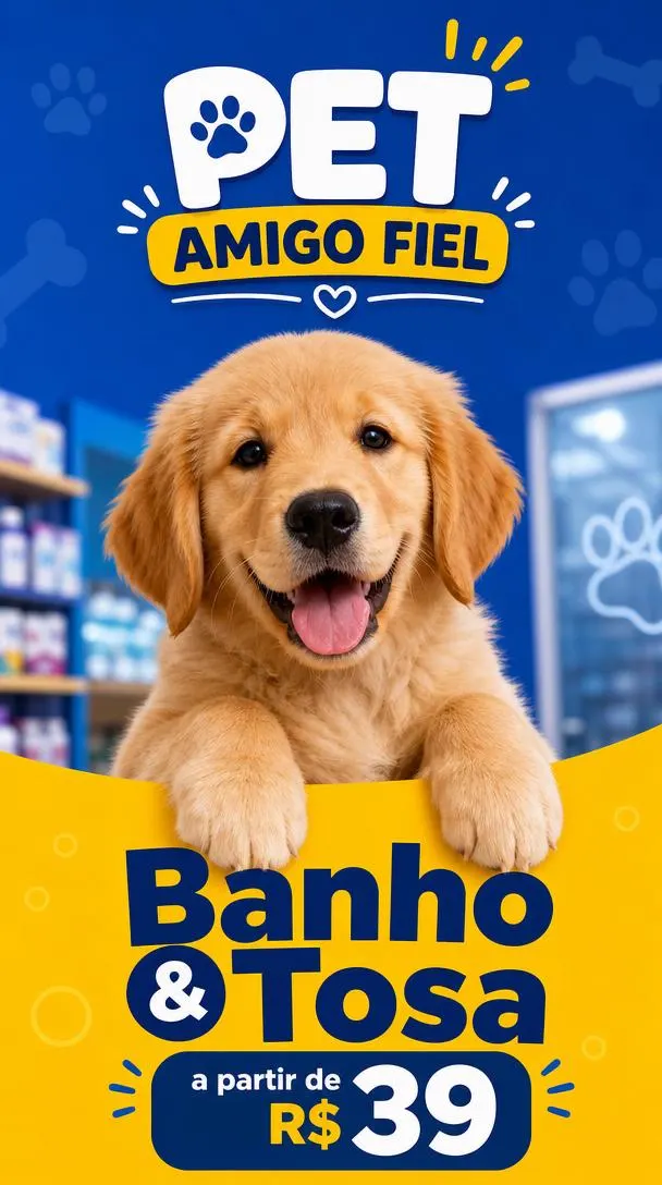 Anúncio Pet Amigo Fiel