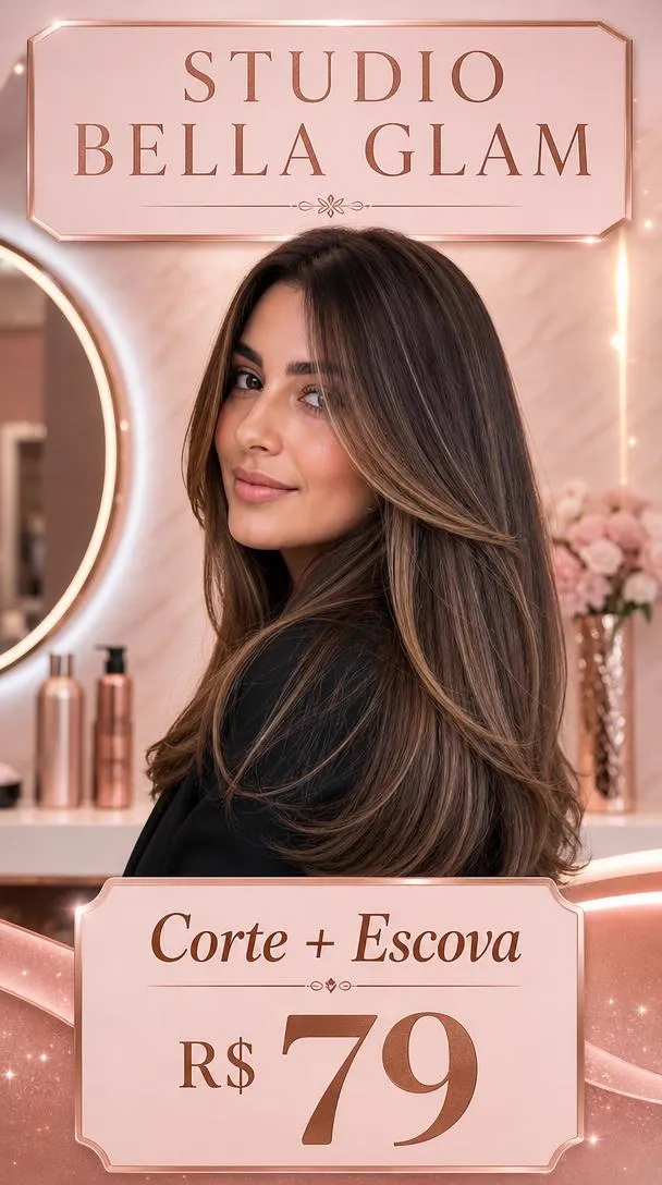 Anúncio Studio Bella Glam